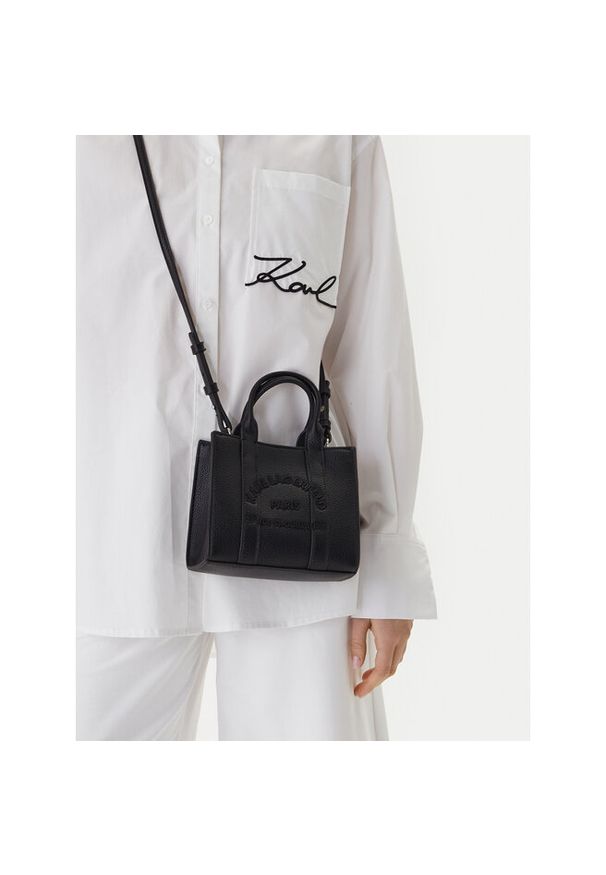 Karl Lagerfeld - Torebka KARL LAGERFELD. Kolor: czarny