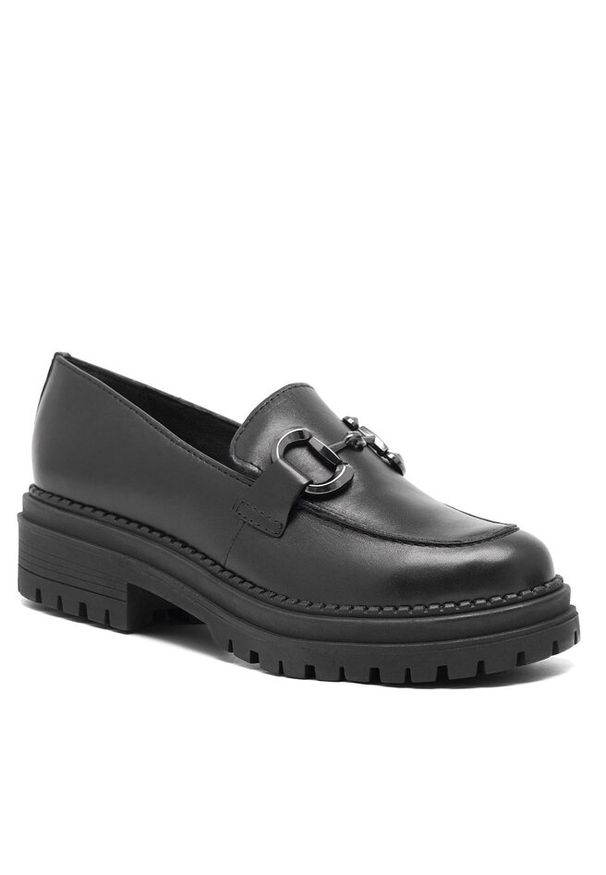 Loafersy Lasocki. Kolor: czarny