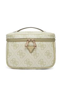 Guess Kosmetyczka Berta TWOB86 88039 Beżowy. Kolor: beżowy. Materiał: skóra #1