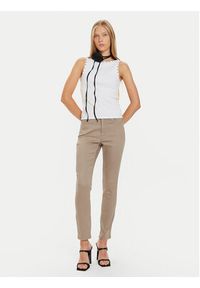 Marella Jeansy Currier 2423136025 Beżowy Skinny Fit. Kolor: beżowy #4