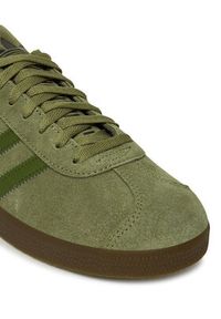Adidas - adidas Sneakersy Gazelle JR6288 Khaki. Kolor: brązowy. Materiał: skóra, zamsz. Model: Adidas Gazelle