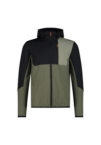 Bluza męska turystyczna CMP 34G1667. Kolor: zielony. Materiał: polar. Sport: turystyka piesza #1