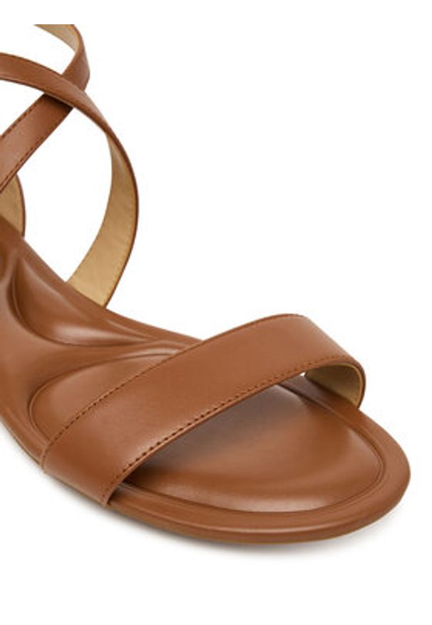 MICHAEL Michael Kors Sandały Alexa Flex 40S6AXFS1L Brązowy. Kolor: brązowy. Materiał: skóra