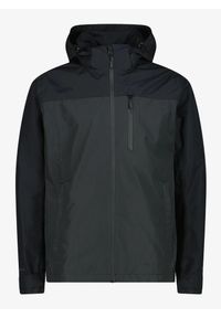 Kurtka przeciwdeszczowa męska CMP Muse Jacket Fix Hood. Kolor: szary