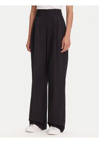 Marc O'Polo Spodnie materiałowe 506 0341 10105 Czarny Loose Fit. Kolor: czarny. Materiał: bawełna