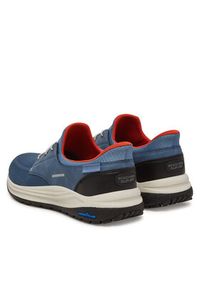 skechers - Skechers Sneakersy Meroe-Alden 205467/BLU Niebieski. Kolor: niebieski. Materiał: materiał