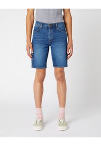 Wrangler - WRANGLER 5 POCKET SHORT MĘSKIE SZORTY SPODENKI GAME ON W14CT112E 112126628. Materiał: jeans