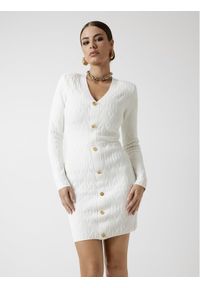 Marciano Guess Sukienka 178904 Beżowy Classic Fit. Kolor: beżowy