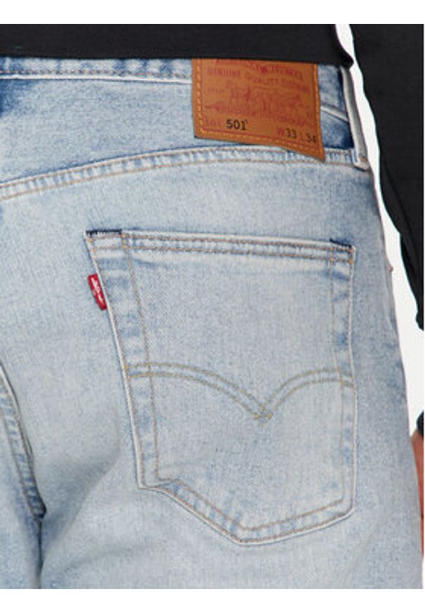 Levi's® Jeansy 501® 00501-3515 Niebieski Straight Fit. Kolor: niebieski