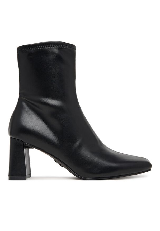 Steve Madden Botki Hurst SM11003498 Czarny. Kolor: czarny. Materiał: skóra