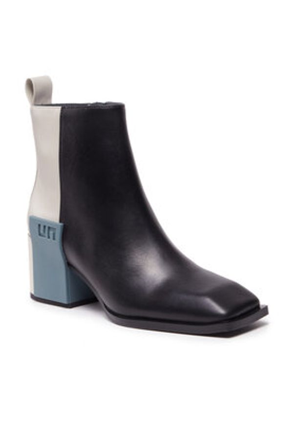 United Nude Botki Jimmy Mid II 1078578816 Czarny. Kolor: czarny. Materiał: skóra