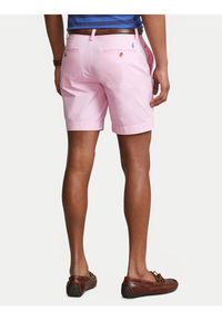 Polo Ralph Lauren Szorty materiałowe 710799213010 Różowy Slim Fit. Kolor: różowy. Materiał: bawełna #3
