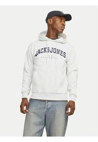 Jack & Jones - Jack&Jones Bluza 12256521 Szary Relaxed Fit. Kolor: szary. Materiał: syntetyk