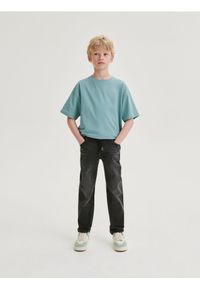 Reserved - Elastyczne jeansy jogger - jasnoszary. Kolor: szary
