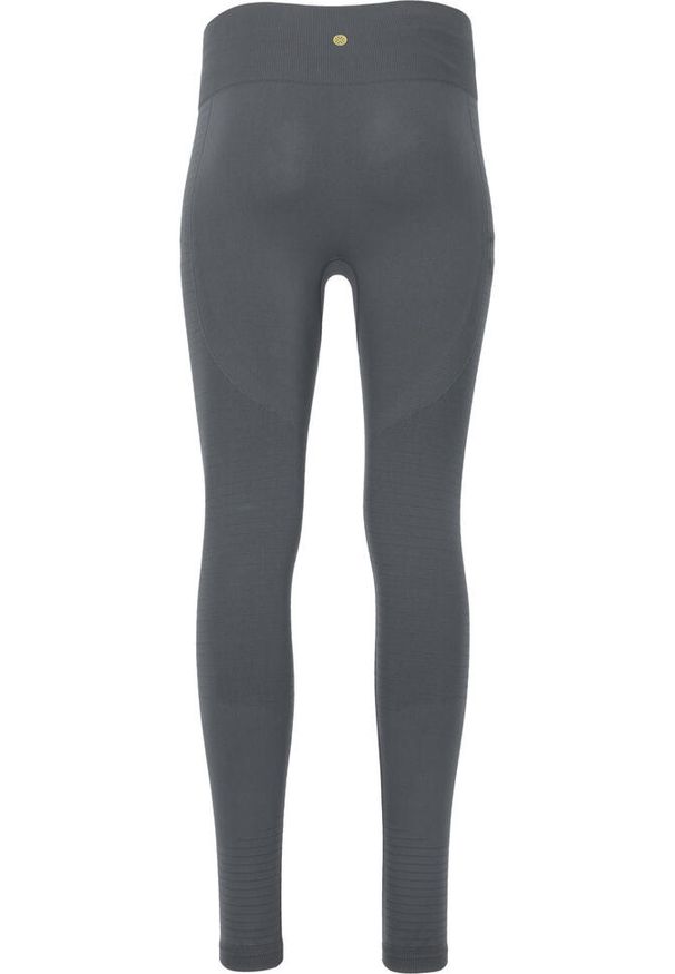 ENDURANCE - Legginsy do jogi Athlecia Nagar Seamless. Kolor: niebieski. Materiał: poliester, nylon. Sport: joga i pilates