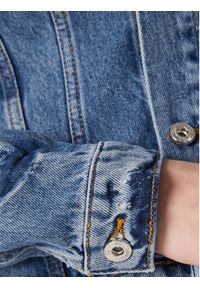 Fracomina Kurtka jeansowa FP23SJ4005D419R9 Niebieski Regular Fit. Kolor: niebieski. Materiał: jeans, bawełna #3