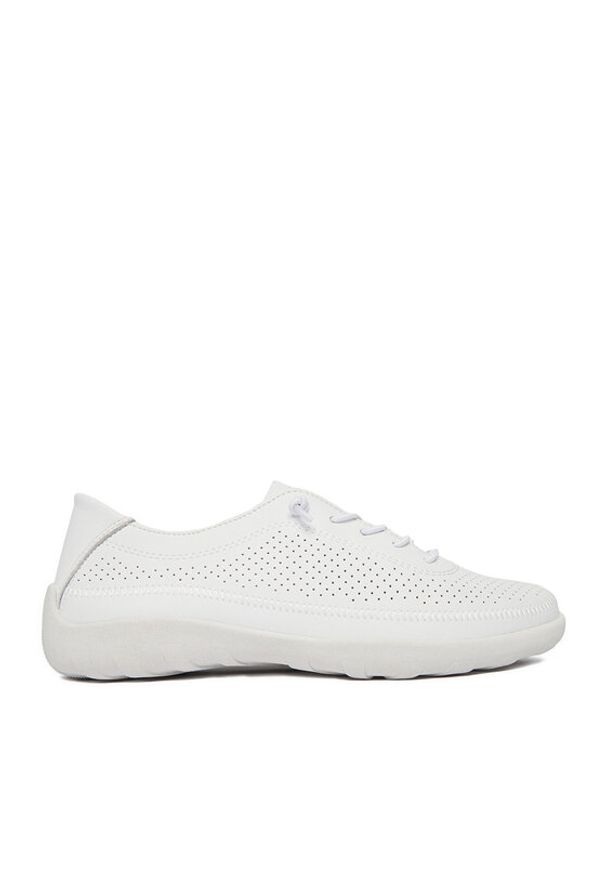 Remonte Sneakersy CEO-R3521-80 Biały. Kolor: biały. Materiał: syntetyk, skóra