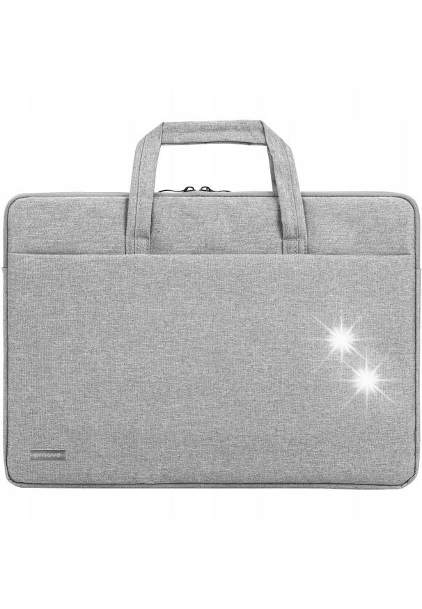 Torba PROOVE Torba Futerał Etui na Laptopa Notebooka 15.6" Szara Wodoodporna Proove Iris. Kolor: szary