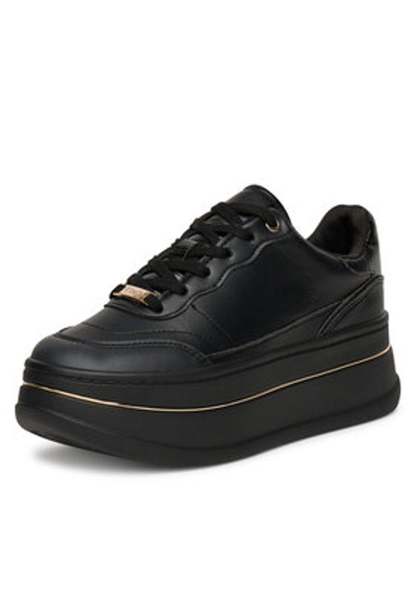 DeeZee Sneakersy AM25234 Czarny. Kolor: czarny. Materiał: materiał, syntetyk