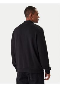 Karl Lagerfeld - KARL LAGERFELD Bluza 705002 561910 Czarny Regular Fit. Typ kołnierza: dekolt w karo. Kolor: czarny. Materiał: bawełna #4