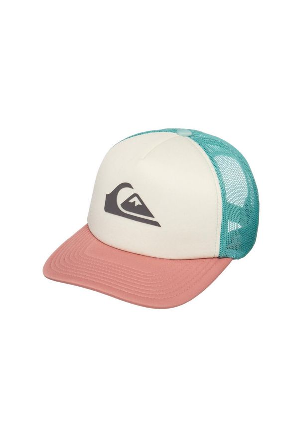 Quiksilver - Czapka dla Mężczyzn EMU COOP Różowy. Kolor: różowy. Materiał: poliester, tkanina. Wzór: nadruk