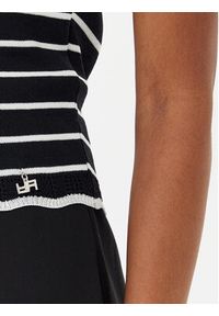 Artigli - ARTIGLI Top ACMA001916 034 Czarny Regular Fit. Kolor: czarny. Materiał: wiskoza #4