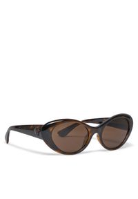 VERSACE - Versace Okulary przeciwsłoneczne 0VE4455U Brązowy. Kolor: brązowy