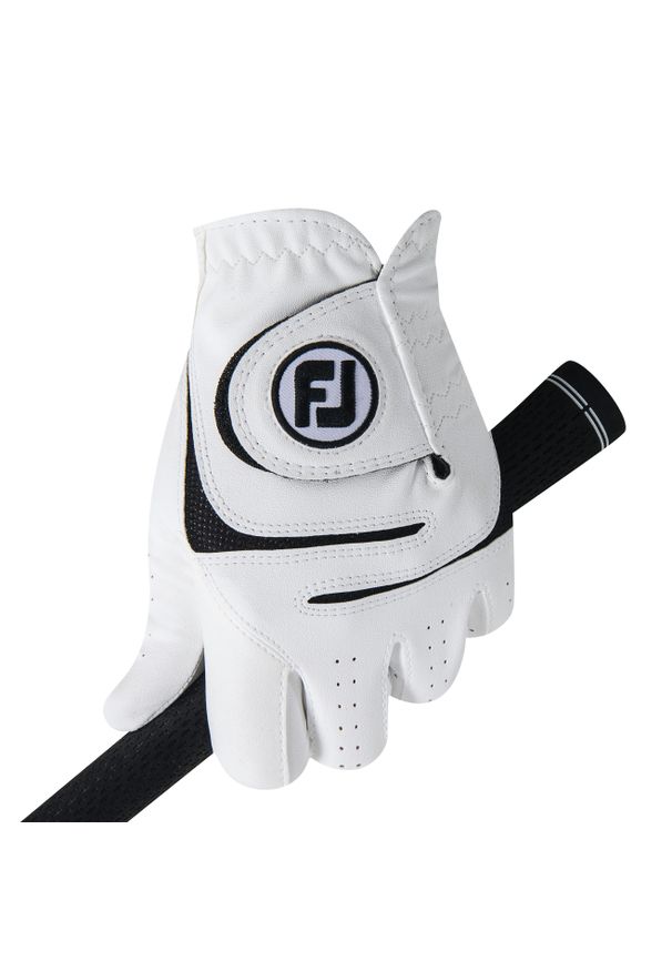 FOOTJOY - Rękawica do golfa męska Footjoy Weathersof dla praworęcznych. Materiał: mikrofibra, skóra. Sport: golf