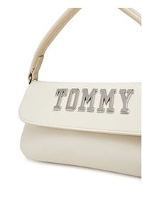 Tommy Jeans Torebka Tjw Everywhere Flap Crossover AW0AW17391 Beżowy. Kolor: beżowy. Materiał: skórzane #4