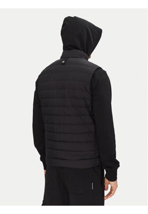 Moose Knuckles Kamizelka Mentana M15MV456 Czarny Regular Fit. Kolor: czarny. Materiał: syntetyk