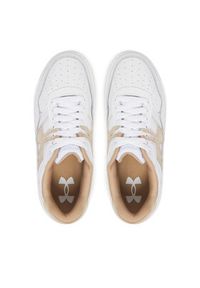 Under Armour Sneakersy UA W Court 96 Suede 3028766 Biały. Kolor: biały. Materiał: zamsz, skóra #4