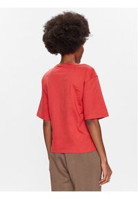 outhorn - Outhorn T-Shirt TTSHF427 Czerwony Regular Fit. Kolor: czerwony. Materiał: bawełna #3
