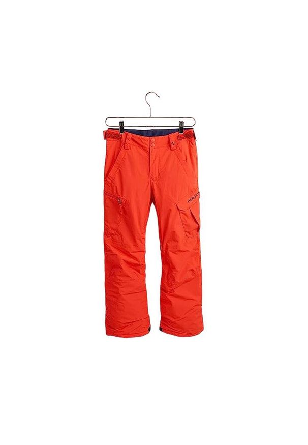 Spodnie narciarskie dziecięce Burton Exile Cargo 10K. Kolor: pomarańczowy. Sport: narciarstwo