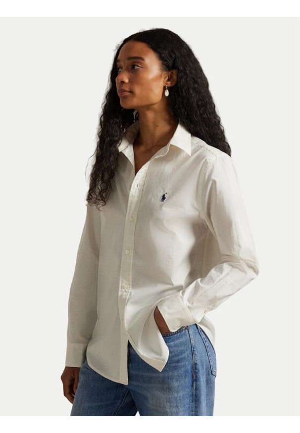 Polo Ralph Lauren Koszula 211A92177007 Écru Classic Fit. Typ kołnierza: polo. Materiał: bawełna