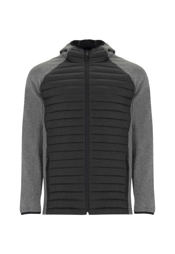 ROLY - Kurtka Ocieplana Z Podpinką Dla Dorosłych Unisex Mińsk. Kolor: szary, wielokolorowy, brązowy, czarny. Materiał: puch. Sport: turystyka piesza