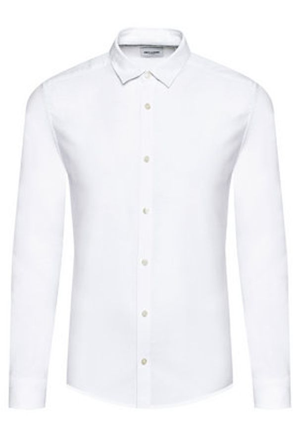 Only & Sons Koszula Caiden 22012321 Biały Slim Fit. Kolor: biały. Materiał: bawełna