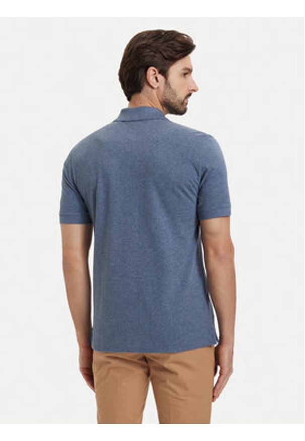 BOSS Polo Pallas 50553564 Niebieski Regular Fit. Typ kołnierza: polo. Kolor: niebieski. Materiał: bawełna