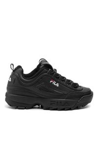 Fila Sneakersy Disruptor Low 1010262.12V Czarny. Kolor: czarny. Materiał: skóra