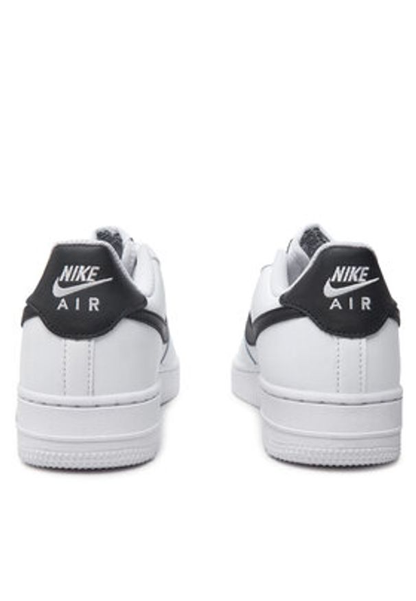 Nike Sneakersy Air Force 1 (GS) FV5948 101 Biały. Kolor: biały. Materiał: skóra. Model: Nike Air Force