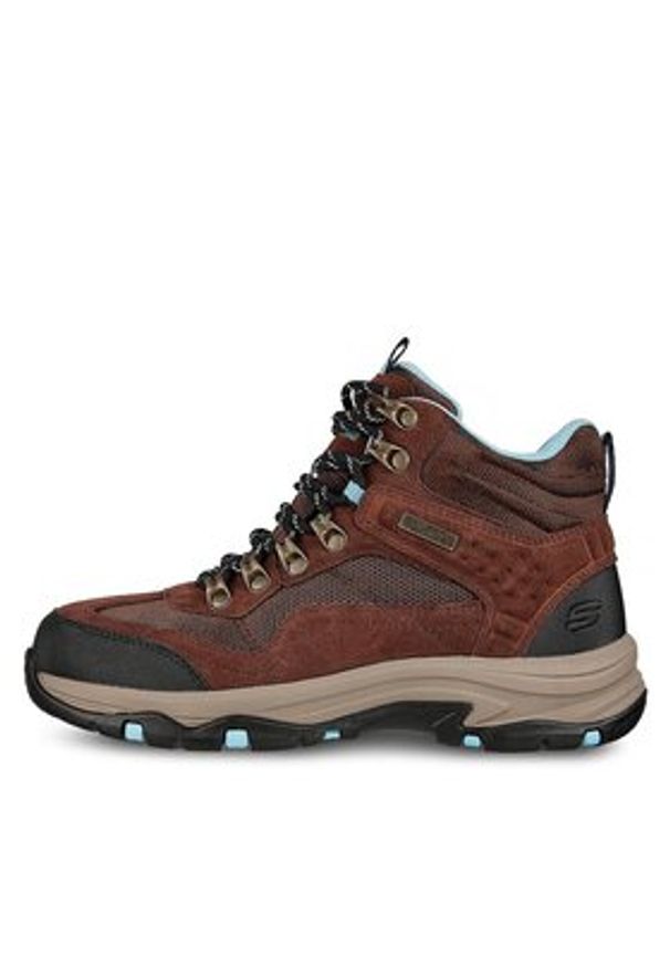 skechers - Skechers Trapery Trego Base Camp 167008/CHOC Brązowy. Kolor: brązowy. Materiał: zamsz, skóra
