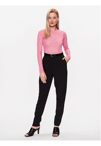 Hugo Bluzka 50489194 Różowy Slim Fit. Kolor: różowy. Materiał: syntetyk #3