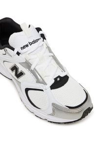 New Balance Sneakersy ML408WB Biały. Kolor: biały. Materiał: skóra #6