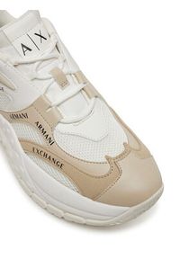Armani Exchange Sneakersy XDX120 XV708 U626 Biały. Kolor: biały. Materiał: skóra #4