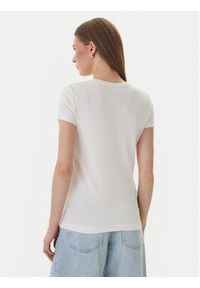 Guess T-Shirt W5GI04 J1314 Biały Slim Fit. Kolor: biały. Materiał: bawełna #5
