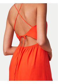 Triumph Sukienka letnia Beach MyWear 10217797 Pomarańczowy Regular Fit. Kolor: pomarańczowy. Materiał: lyocell. Sezon: lato