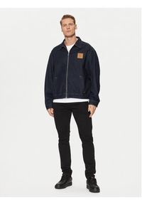 Calvin Klein Jeans Kurtka jeansowa J30J327087 Granatowy Relaxed Fit. Kolor: niebieski. Materiał: bawełna