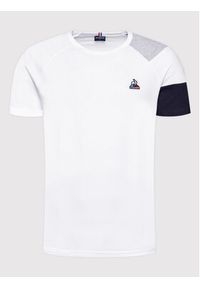 Le Coq Sportif T-Shirt 2210565 Biały Regular Fit. Kolor: biały. Materiał: bawełna #5