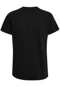 Kaffe T-Shirt Kamarin 10506137 Czarny Regular Fit. Kolor: czarny. Materiał: bawełna