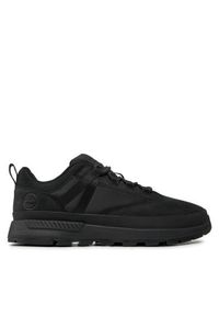 Timberland Sneakersy Euro Trekker Low F/L TB0A67KM0151 Czarny. Kolor: czarny. Materiał: nubuk, skóra