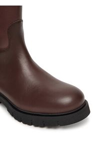 Tommy Jeans Kozaki Tjw Stretchy Long Shaft Boot EN0EN02828 Brązowy. Kolor: brązowy. Materiał: skóra #2